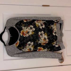Floral sweater mixed material - Kut from the Kloth